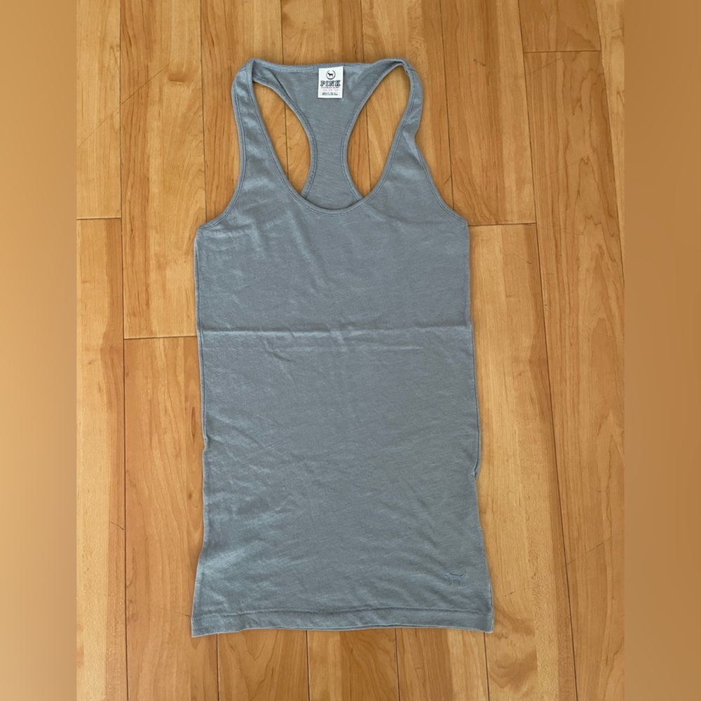 Y2K PINK Victoria Secret Racerback Layering Tank Top XS